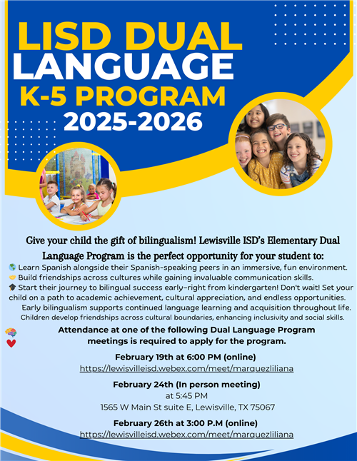 2025-2026 Dual Language